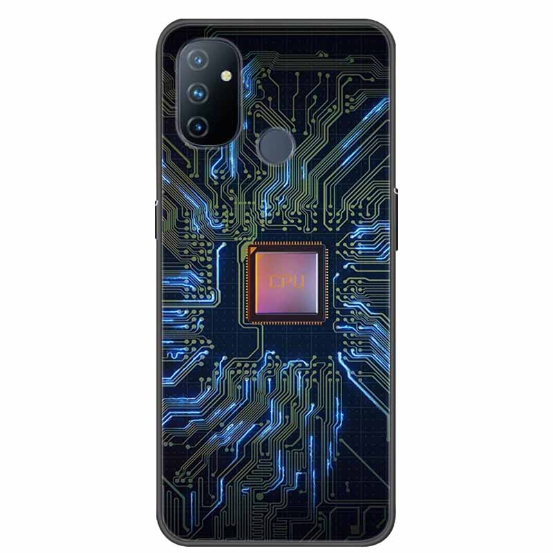 Для чехла OnePlus Nord N100 Роскошный силиконовый ТПУ Мягкий задний чехол для телефона для OnePlus Nord N100 BE2013 Защитный Прекрасный Coque