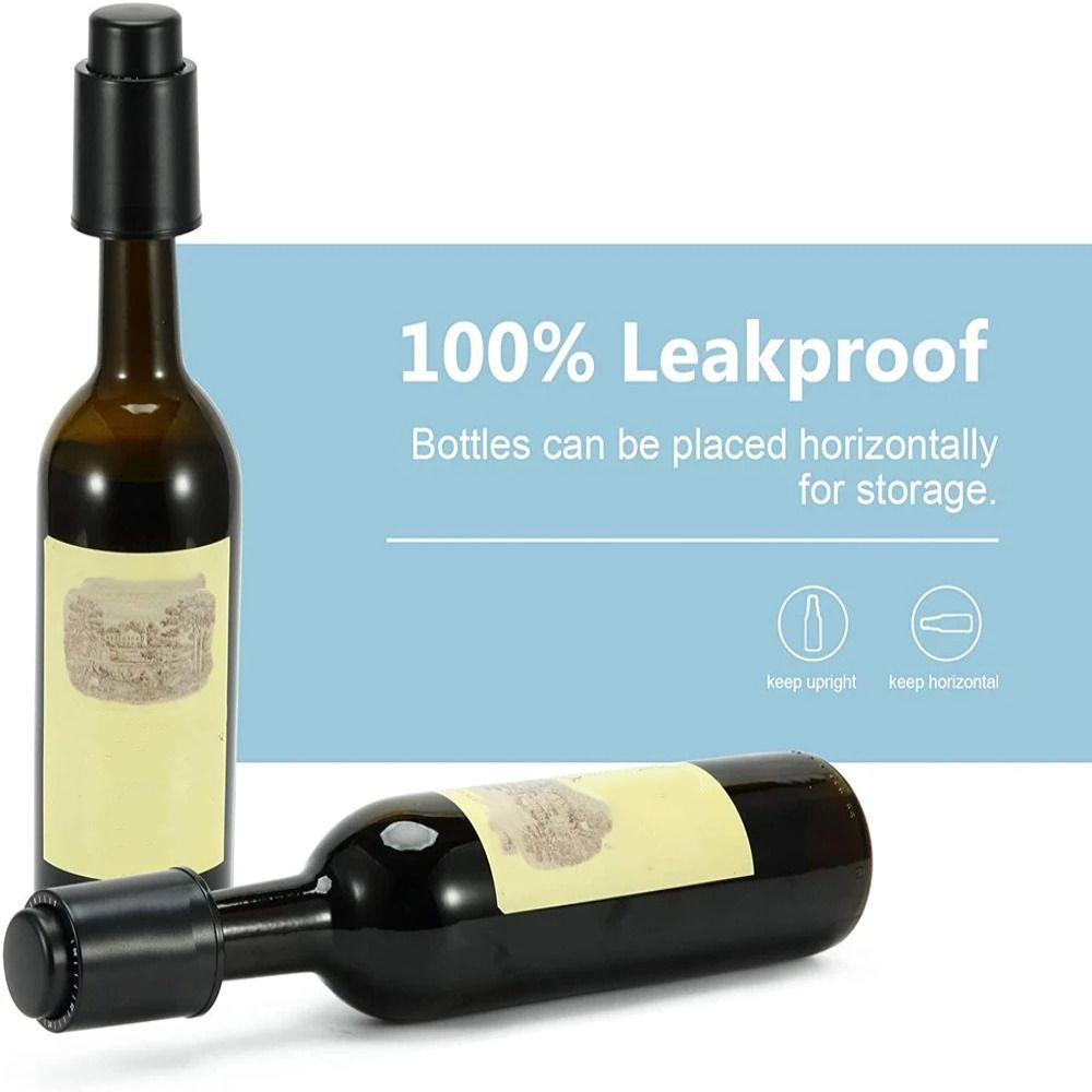 Многоразовая пробка для винных бутылок Wine Savers Вакуумная пробка сохраняет вино по-настоящему свежим