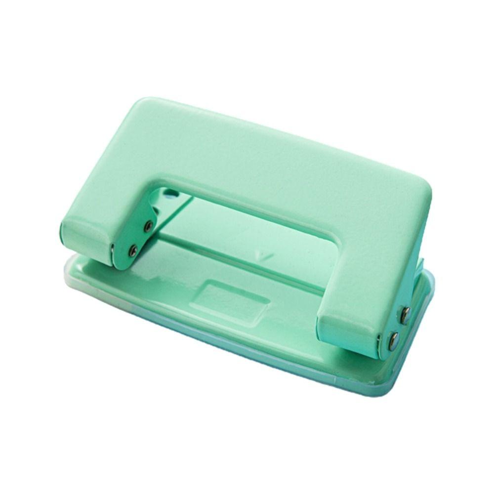 Macaron Color Paper Punch Tool Manual Round Hole Puncher New 2-Hole Puncher