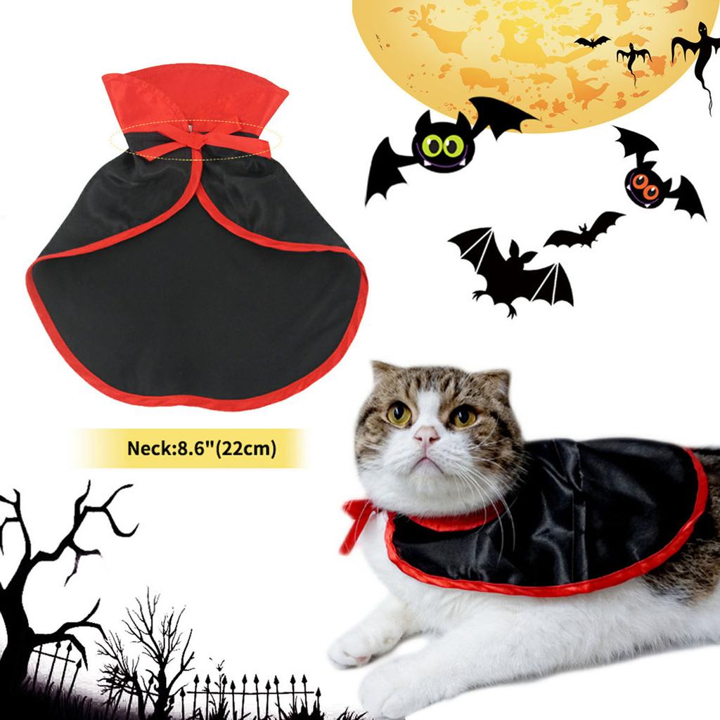 Cat Dog Funny Vampire Cosplay Costume Design Soft Comfortable Cloak Costume Accessories Dress Up Accessories