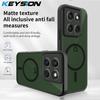 KEYSION Магнитный чехол для телефона Motorola Edge 70 60 Pro 5G Матовый Полупрозрачный Прозрачный Противоударный Чехол для Edge 60 Fusion 60 Stylus