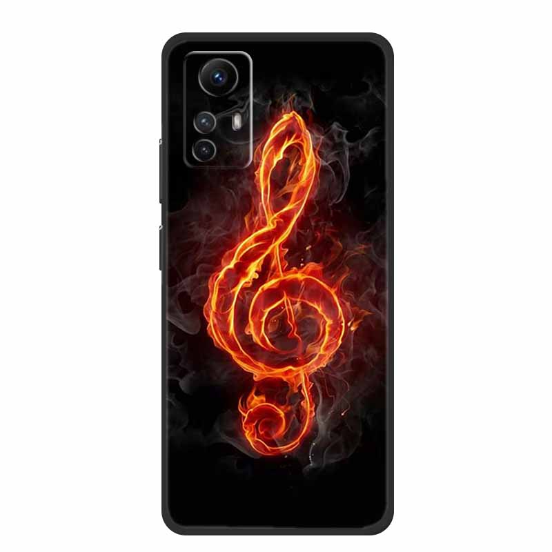 Чехол для Xiaomi Redmi Note 12S Крутые Животные Мягкий Силикон ТПУ Чехол для Телефона для Redmi Note12S Светящаяся Бабочка Ударопрочный Fundas
