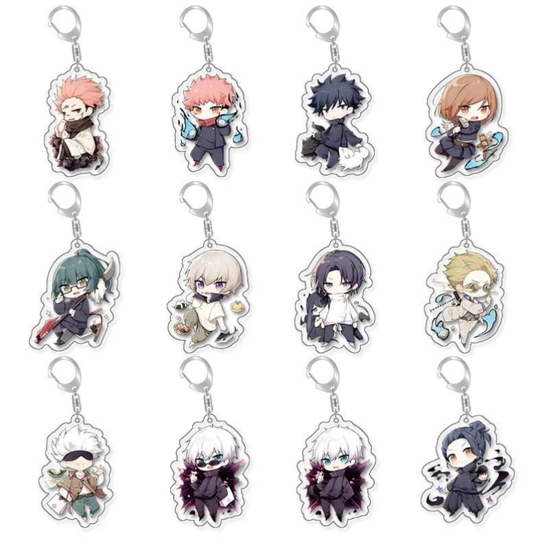 Jujutsu Kaisen Anime Keychain, Yuji Megumi Nobara Gojo Yuta Inumaki Bag Pendant