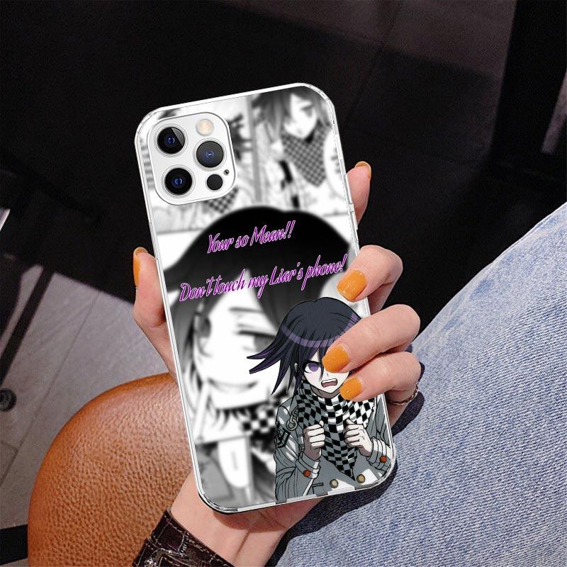 Чехол для телефона Danganronpa Kokichi Ouma для iPhone 17 Air 16 Pro Max 16E 15 + 14 Plus 11 12 13 Mini 7 8 SE Подарок Печатная крышка Fundas 1