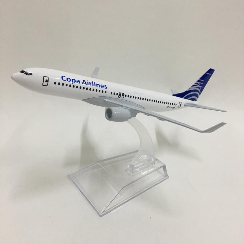 Jason Tutu 16cm Copa Airlines Boeing B737-800 Model Airplane Diecast Metal 1/400 Scale Plane