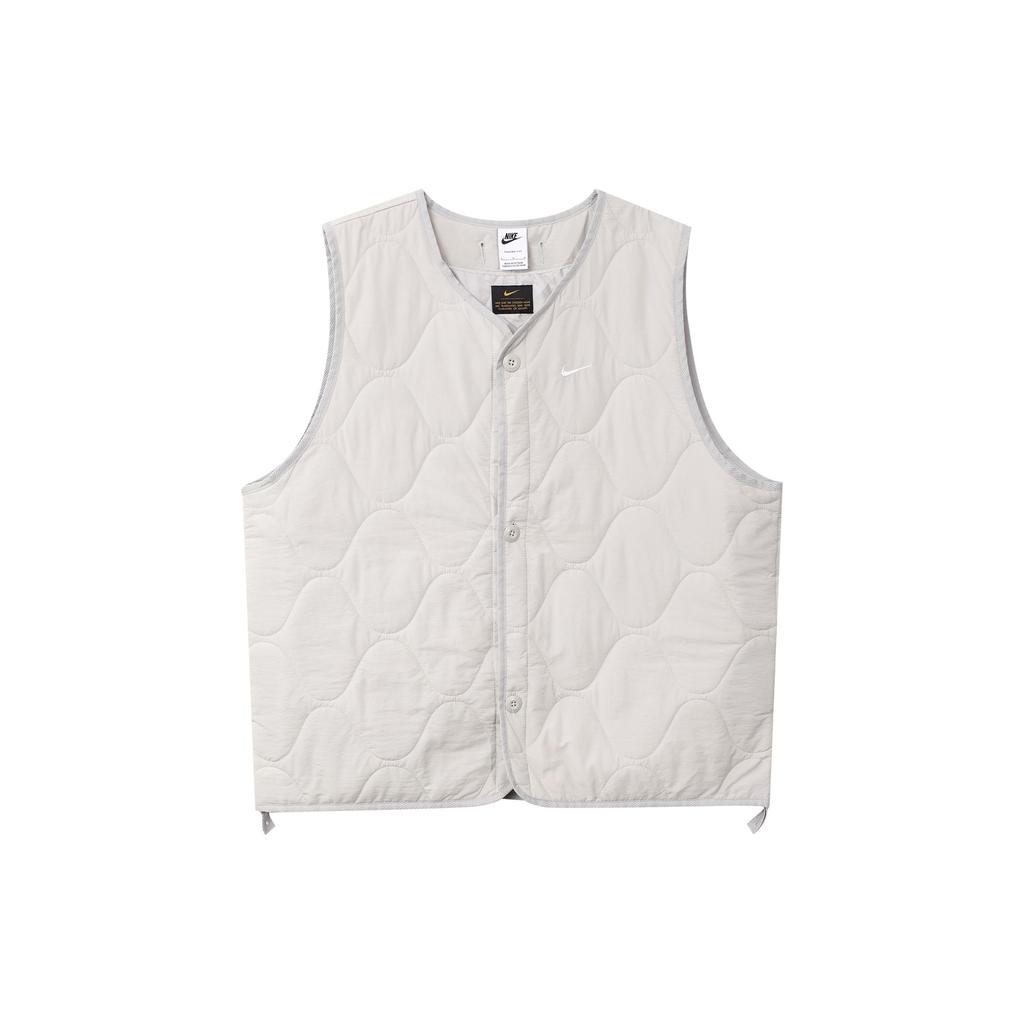 Nike Vests Men's Gray White V neck Moderate Other DX0891-012