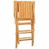 VidaXL Chaises de jardin pliantes 4 pcs 55x61x90 cm bois massif teck 3155061
