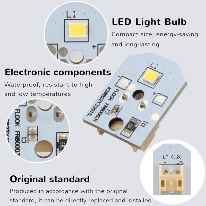 4 шт. светодиодные лампы для замены PS4704284 3033142 EAP12172918 AP6261806 для подсветки внутри холодильника