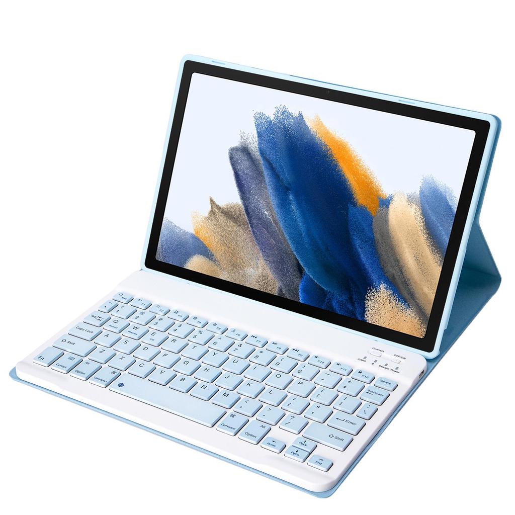 Кожаный чехол с Bluetooth-клавиатурой для Samsung Tab A8 10,5 дюймов X205/X200