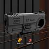 Toy Gun For Kids EDC Decompression Shell Ejecting Ring Pistol Anxiety Autism Stress Relief
