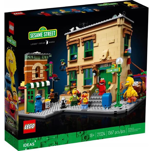 LEGO Ideas 21324 123 Улица Сезам
