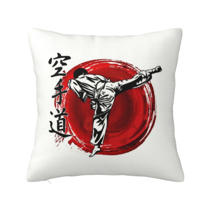 Kyokushi Karate Cushion Covers Martial Arts Soft Nordic Throw Pillow Case Home Decoration