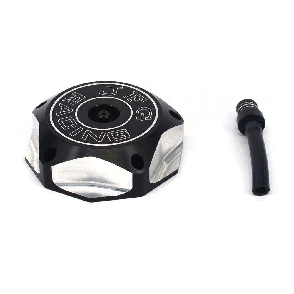 CNC Gas Fuel Tank Cap Motorcycle For KAWASAKI KFX450R KLX450R KX250 KX250F KX450F KX85 KX100 KLX110L KXF250 KXF450 Dirt Pit Bike