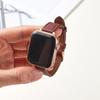 Тонкий ремешок из натуральной кожи с узором «ли Чи» для Apple iWatch