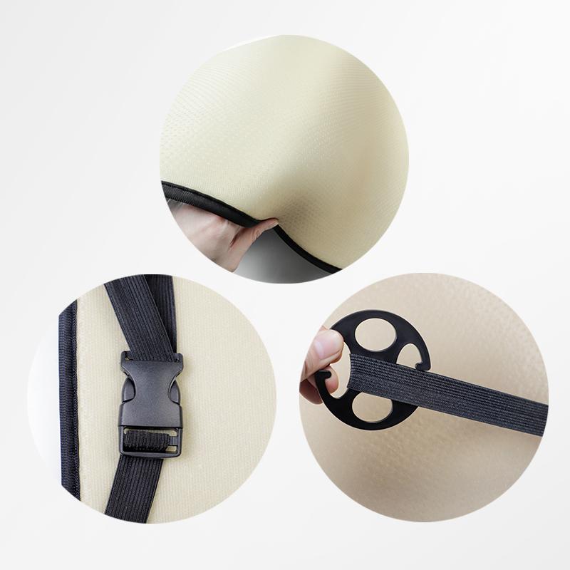 Car Seat Cushion Linen Anti-slip Breathable Cushion Cover For Peugeot 5008 408 308 Landtrek 208 2008 3008 Rifter 508 301 108 608