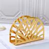 Hollow Nordic Paper Storage Shelf Rust-resistant Vertical Napkin Rack Paper Napkin Dispenser  Home
