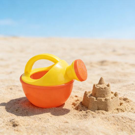 Small Watering Can for Kids Plastic Toy Watering Can Safe Tiny Watering Can Funny Bath Toy for Children Gardening Beach Pool Party