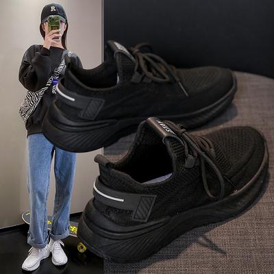 Летающие туфли женские туфли 2025 летние новые сетчатые туфли женские дышащие сетчатые туфли детская спортивная обувь женские универсальные кроссовки