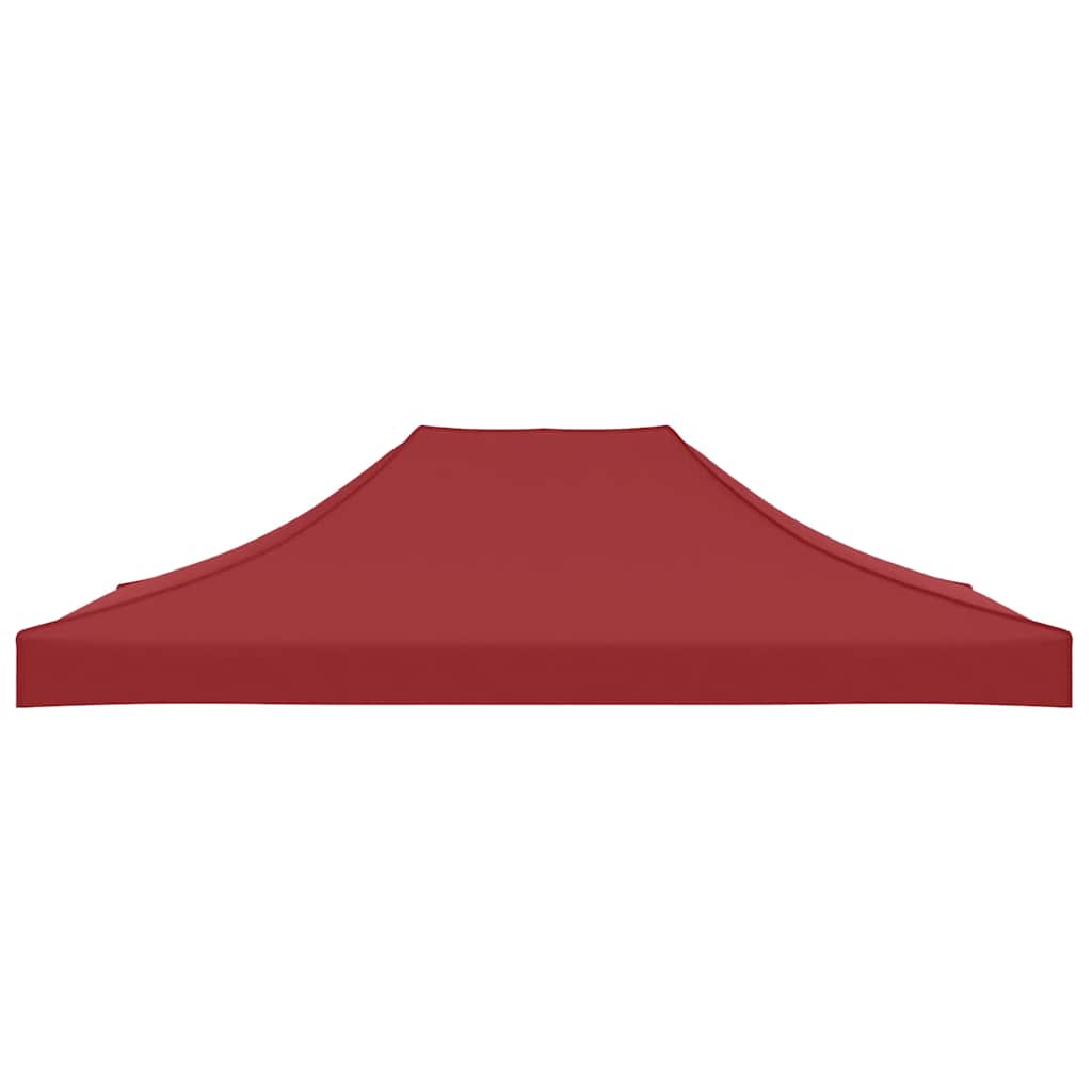 Party Tent Roof 4x3 m Burgundy Red 270 g m²