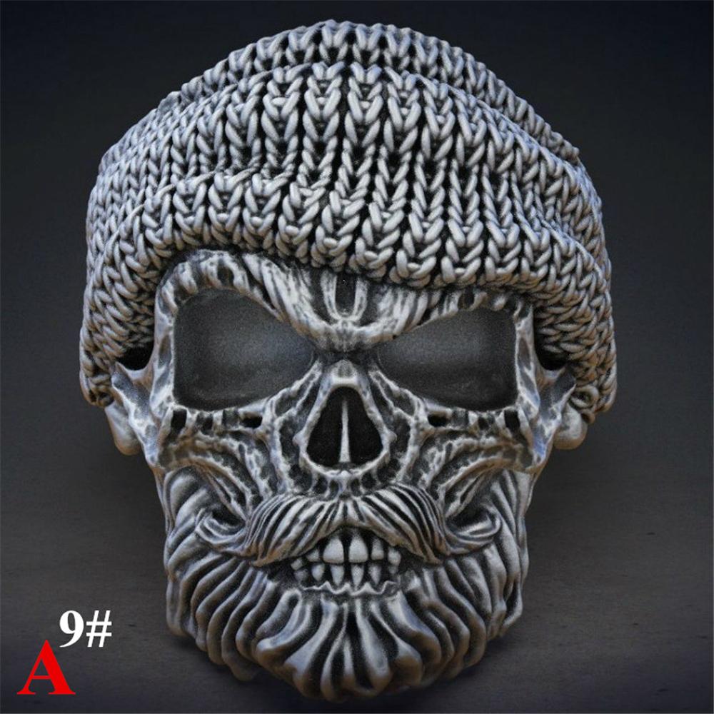 Прохладные украшения на палец Индийский рок Байкер Хип-хоп Готические винтажные кольца Череп Панк