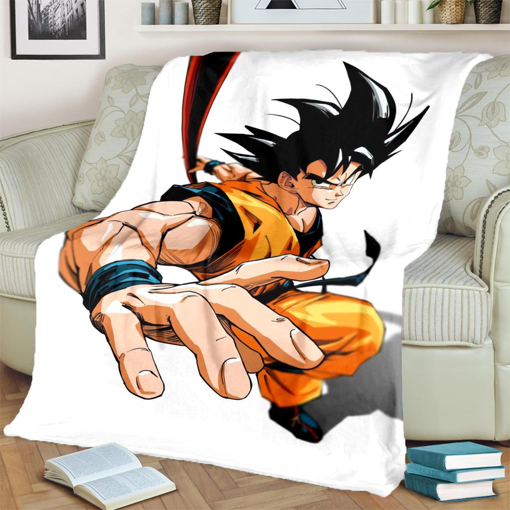 Dragon Ball! Blanket Soft Warm Flannel Print for Bedrooms, Sofas, Beds, Chairs, Picnics, Travel