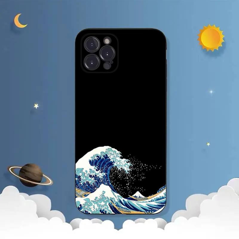 Чехол для телефона с морской волной для iPhone Samsung Galaxy Redmi Xiaomi Oppo OnePlus Note SA 7 8 9 10 11 12 13 14 20 21 22 23 53 54 Pro Max Plus Ultra TPU Soft