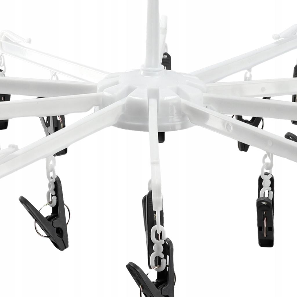 KADAX Сушилка Вешалка для Белья Носки Стирка Носки 16 Прищепок Карусель