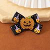Funny Pumpkin Hairpin Ghost Bat Duckbill Clip Hair Accessories Halloween Bow Hair Clip  Party