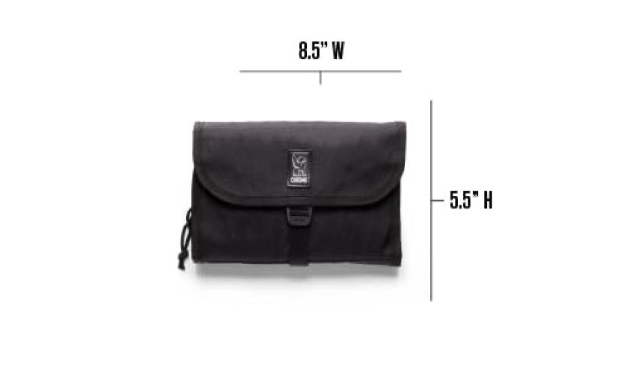 Pouch BRAVO TECH Roll Travel Pouch AC235BLKX BLACK X [Chrome] ROLL/Bravo (current model)