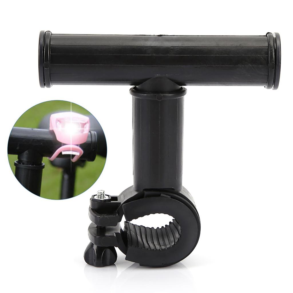 Mountain Road Bicycle t O shaped Handlebar Extension Mount Bracket Bike Flashlight Holder