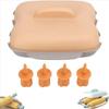 Heat Resistant Microwave Corn Cooker 2 Hole Microwave Oven Steaming Corn Box  Kitchen
