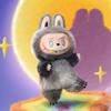 Милая плюшевая игрушка-монстр в стиле LABUBU, большие глаза, мягкая кукла, кавайная коллекционная игрушка, украшение