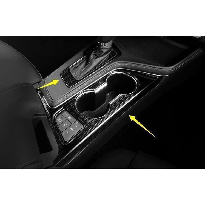 Black Steel Center Console Gearbox Frame For Cadillac CT4~V CT4 2020~2023 2PCS
