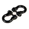 YEAHRUN Metal Front Rear Bumper Trailer Hooks Hitch Rescue Tow Shackles for TRX-4 TRX4 1/10 RC Crawler Car Parts