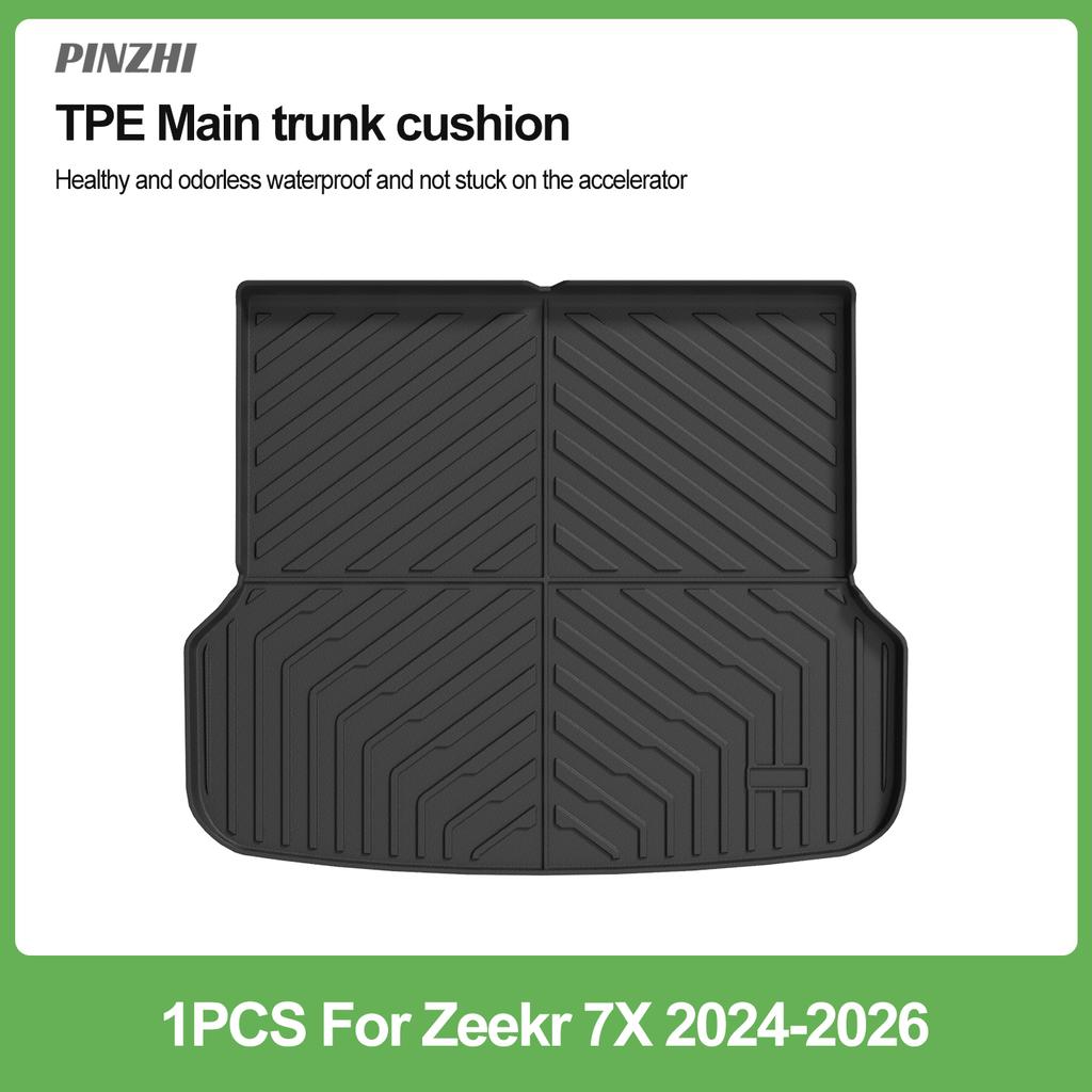 Tapis de sol TPE pour Zeekr 7X 2024-2026, toutes saisons, sur mesure, accessoires de voiture, imperméables, antidérapants, écologiques, tapis
