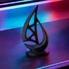 Миниатюрная 3D-печатная фигурка парусника, морская скульптура лодки для декора современного дома, офиса, камина, книжной полки
