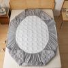 Waterproof Cotton Thick Mattress Cover Protector Breathable Adjustable Bed Cover Soy Fiber Quilted Fitted Sheet 100/120/160/200