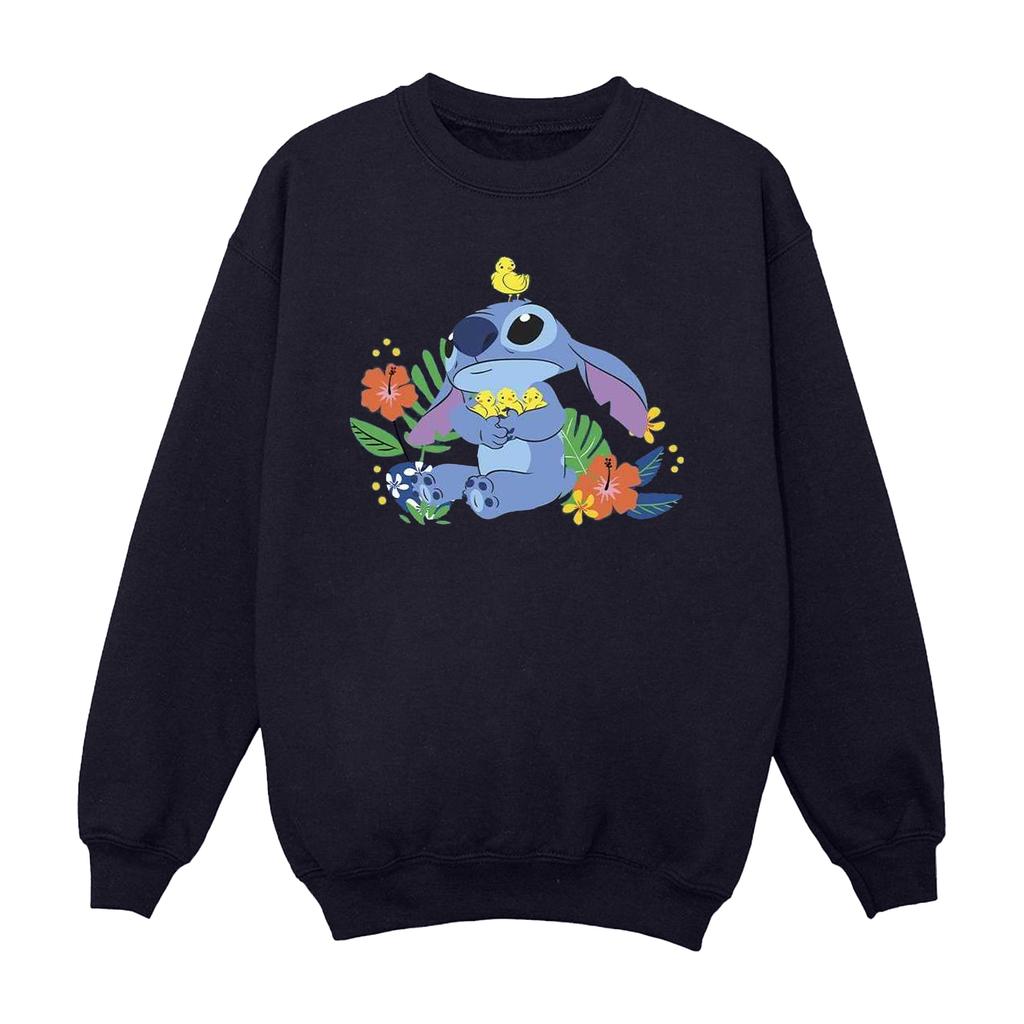 Disney Girls Lilo & Stitch Birds Sweatshirt