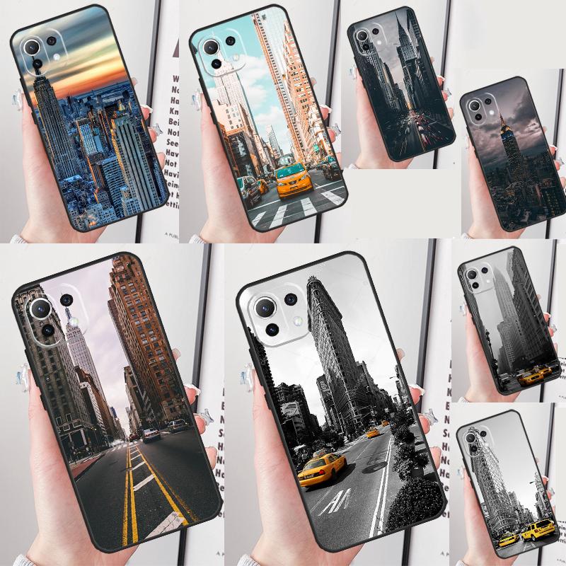 New York City Cover For Xiaomi 14 Ultra 13 15 11T 12T 13T 14T Pro POCO X6 Pro X3 X5 F5 F6 M6 X7 Pro Case