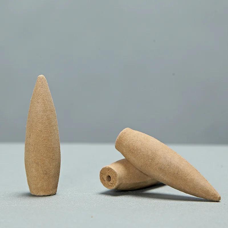 20pcs/box Oversized Backflow Incense Cones 30 Minutes Smoke Waterfall Lavender Jasmine Cone Incense Purified Air Sandalwood