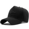 UVERONE Кепка мужская глубокая простая большого размера, посадка, дизайн, унисекс, 60-65 см (черный (1))
