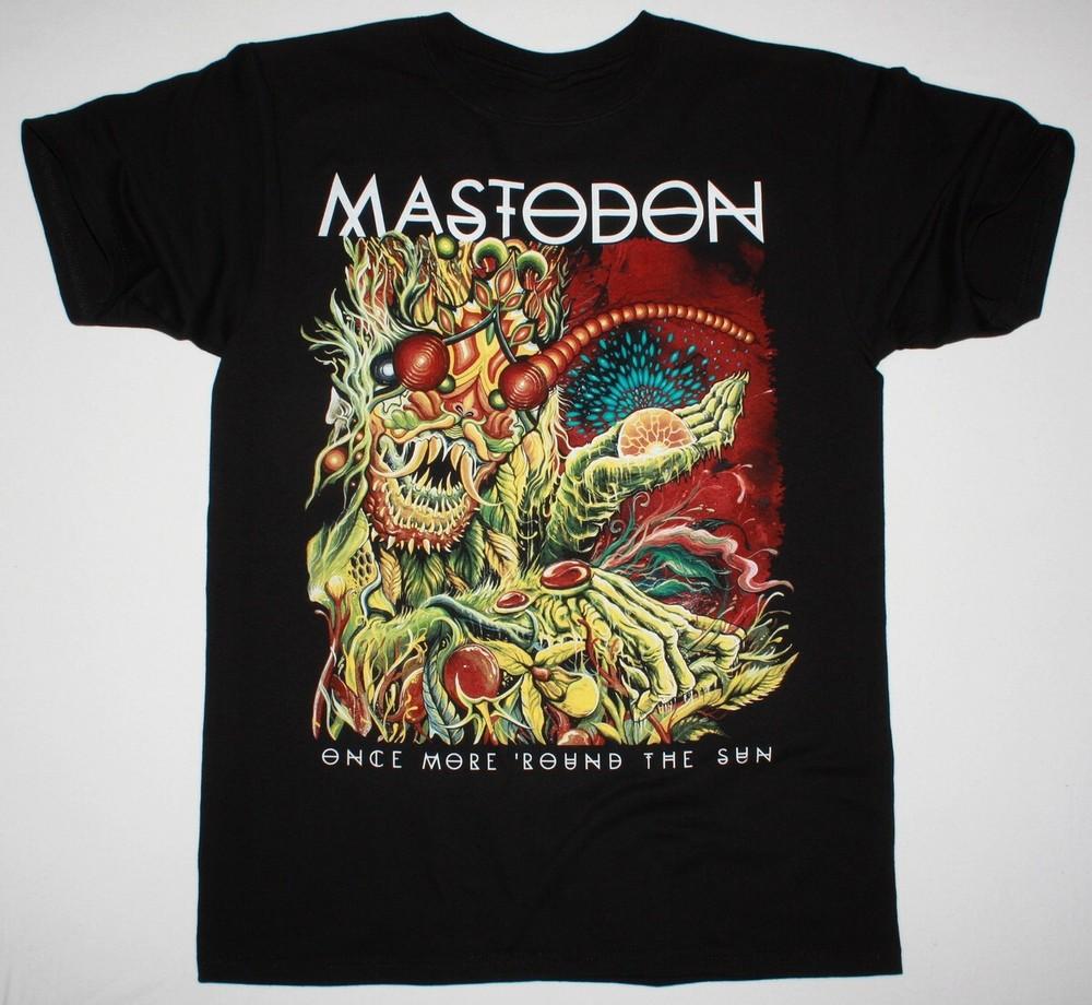 ХЭЛЛОУИН Группа Mastodon Черная футболка с коротким рукавом Все размеры от S до 5XL Унисекс