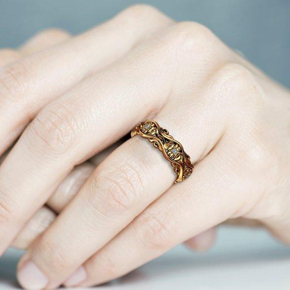 Покрытие из розового золота, кольцо с бриллиантом, европейские и американские модные украшения для женщин