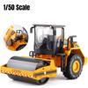 1/50 Scale Alloy Diecast Road Rollers Kids Vehicle Model Car Children Truck Model Toy Gift