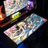 ESports Gaming Mouse Pad Washable Computer Keyboard Rug Anime Cute Girl Table Carpet Mouse Pad Wuthering Waves Suisui Soft Mat