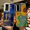 Ударопрочный чехол для телефона Xiaomi Poco X7 X6 X5 X3 Pro F7 Ultra M8 Redmi 15C 15 14C 13C 12C 10C с эстетикой масляной живописи Ван Гога