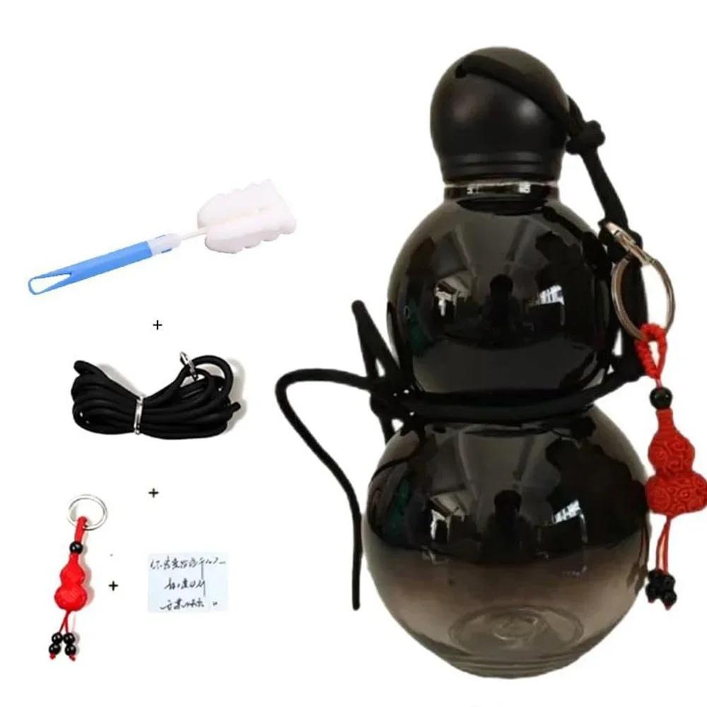 Творческая новая бутылка для воды из тыквы, хрустальная, большая емкость, удобная чашка, креативная чашка для воды в китайском стиле для путешествий и занятий спортом