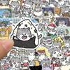 60 ШТ. Наклейки с котами Милые Мультяшные Kawaii Коты Виниловые Наклейки Водонепроницаемые Наклейки Бутылки для воды Ноутбук Багаж Компьютер Скрапбукинг