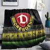 1PC Dynamo Dresden Patterned Flannel Blanket Suitable For All Seasons for Home Decor Warmth and Comfort Gifts Holiday Present