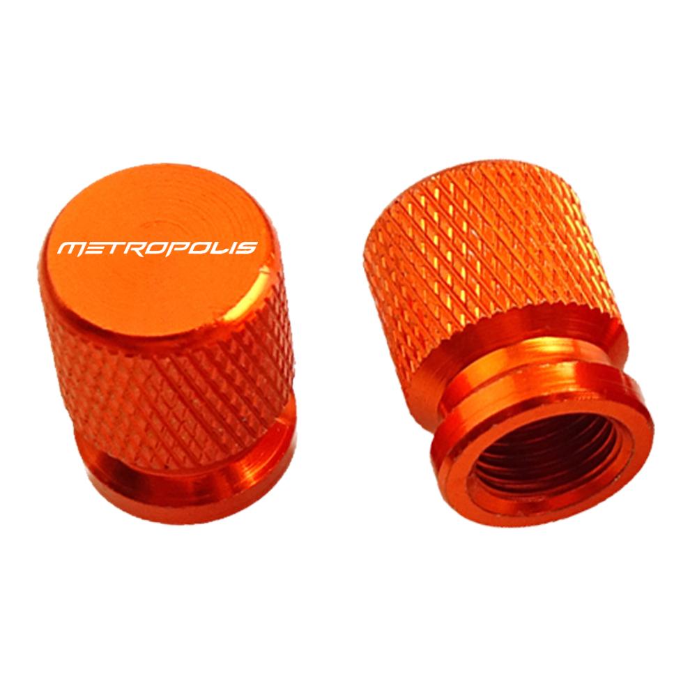 2X CNC Alloy Motorcycle Valve Cap for Peugeot Metropolis 400 GT SW 2020 2021 2022 2023 2024 2025 2026 2027 Motorcycle Valve Cap